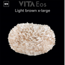 Dunlampa XL Ljusbrun (koppar), Eos från Umage
