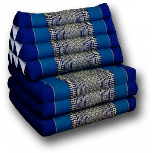 Triangelkudde, Thaikudde, blå
